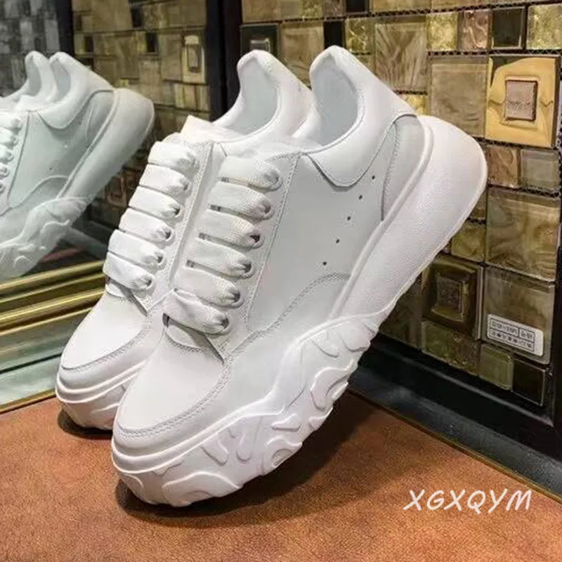 Кроссовки женские на платформе, натуральная кожа, на шнуровке, повседневная спортивная обувь, круглый носок, беговые кроссовки
Кроссовки женские на платформе, натуральная кожа, на шнуровке, повседневная спортивная обувь, круглый носок, беговые кроссовки