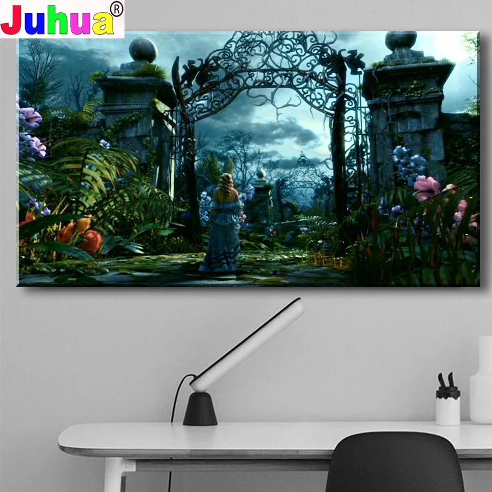 Wonderland Forest Landscape Diy 5d Diamond Painting Full Square/Round Drill Diamond Embroidery Handmade Cartoon Girl Gift
Wonderland Forest Landscape Diy 5d Diamond Painting Full Square/Round Drill Diamond Embroidery Handmade Cartoon Girl Gift