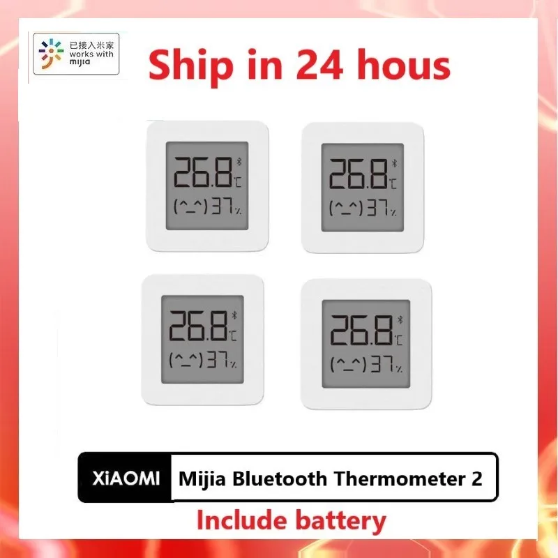 Bluetooth-термометр Xiaomi Mijia 2 беспроводной умный электрический цифровой гигрометр