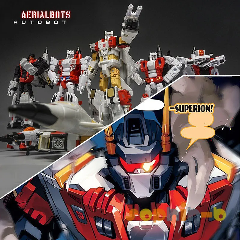 45 см трансформированная фотосессия командир G1 Superion aerialbot комбинация всех