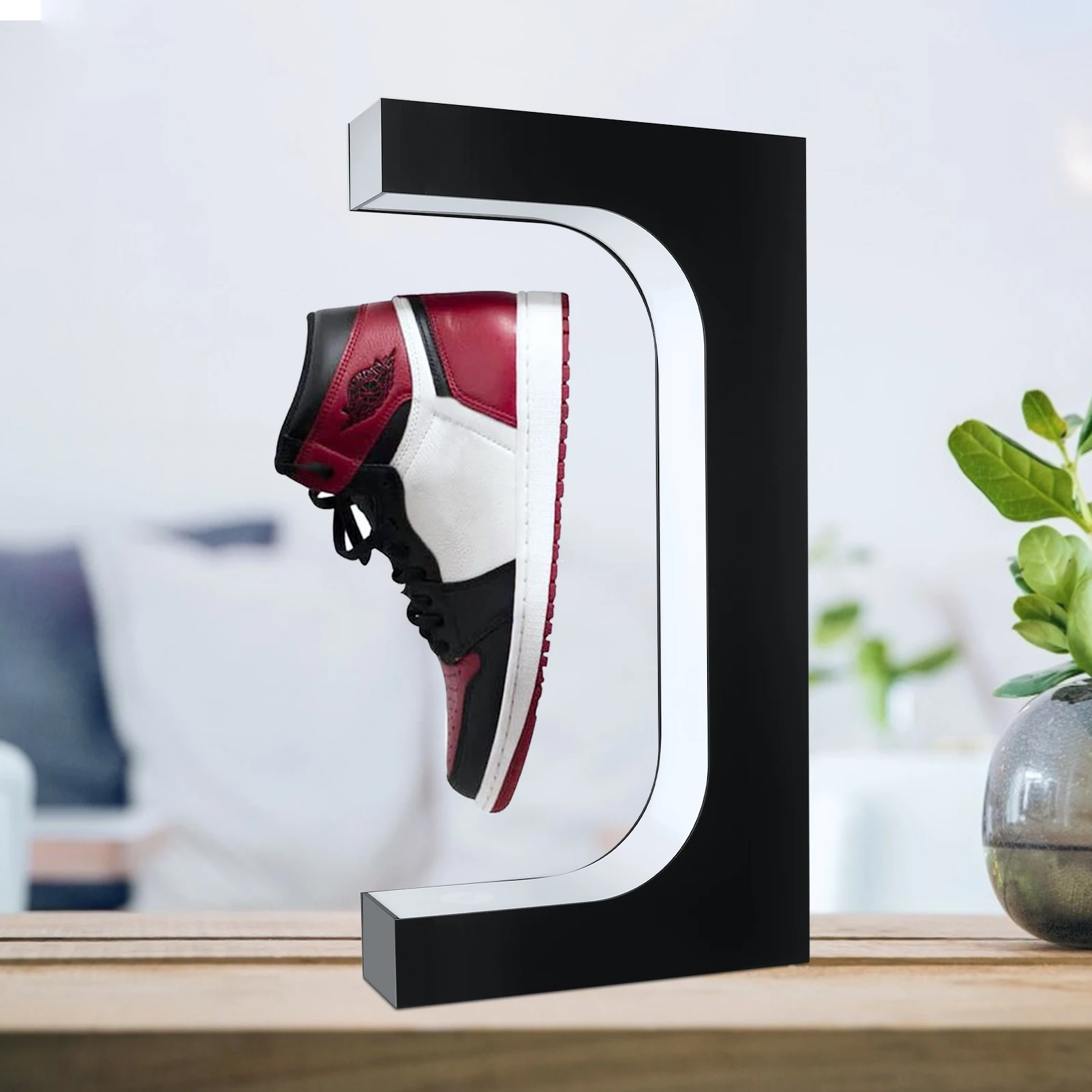 Floating Sneaker Stand Display Home 360 Degree Rotation Magnetic Levitation Shoe Rack LED Lights Levitation Sneaker Stand Shoe
Floating Sneaker Stand Display Home 360 Degree Rotation Magnetic Levitation Shoe Rack LED Lights Levitation Sneaker Stand Shoe