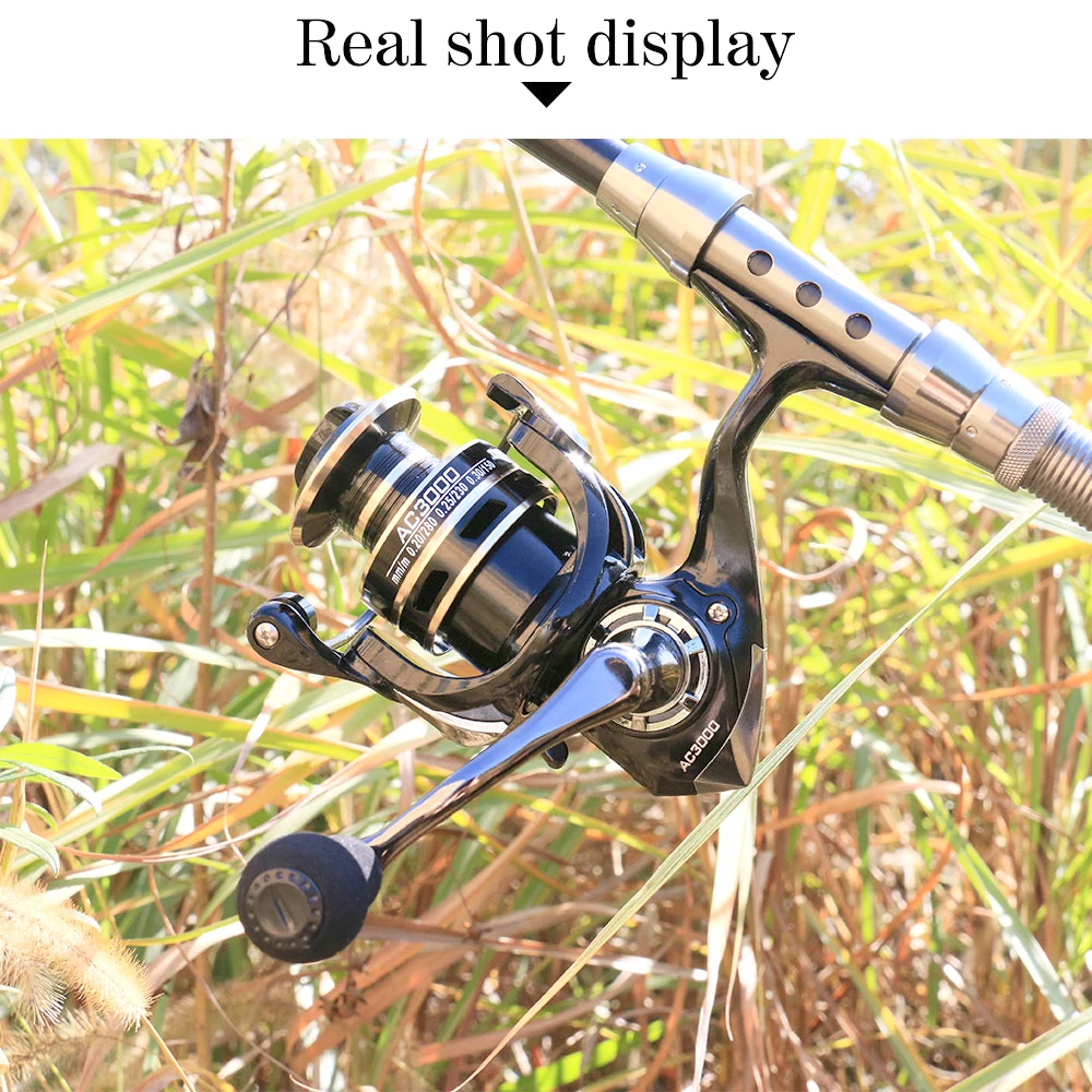 5.2:1 Gear Ratio Fishing Reel Metal Spool Carp Spinning Reel 12KG Max Drag Saltwater Reel for Fishing Wheel 2021
5.2:1 Gear Ratio Fishing Reel Metal Spool Carp Spinning Reel 12KG Max Drag Saltwater Reel for Fishing Wheel 2021