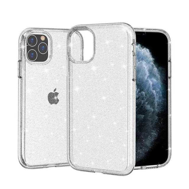 Тонкий блестящий чехол для телефона iPhone 13 12 11 Pro Max 13 Mini XS Max XR X 6s 7 8 Plus, Прозрачный блестящий чехол 
Тонкий блестящий чехол для телефона iPhone 13 12 11 Pro Max 13 Mini XS Max XR X 6s 7 8 Plus, Прозрачный блестящий чехол