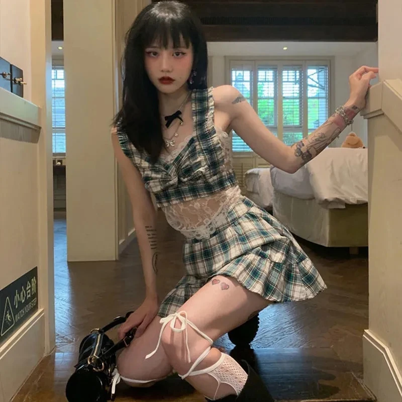 Женский летний комплект из двух предметов, однотонные кружевные шорты с воротником-стойкой, Повседневная Уличная одежда, облегающие клетча...
Женский летний комплект из двух предметов, однотонные кружевные шорты с воротником-стойкой, Повседневная Уличная одежда, облегающие клетча...