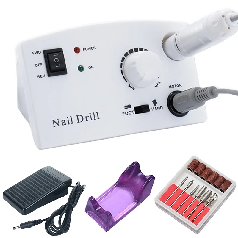 35000RPM Electric Nail Drill Machine Manicure Pedicure Drill Machine Nail Salon Polishing Drill Set Strong Nail Drill Equipment
35000RPM Electric Nail Drill Machine Manicure Pedicure Drill Machine Nail Salon Polishing Drill Set Strong Nail Drill Equipment
