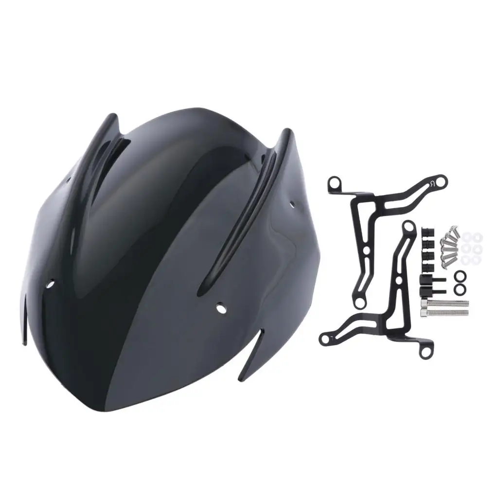 Windshield Wind Shield w/ Bracket for 2017-2019 Suzuki GSX-S 750 Motorcycle (Black)
Windshield Wind Shield w/ Bracket for 2017-2019 Suzuki GSX-S 750 Motorcycle (Black)