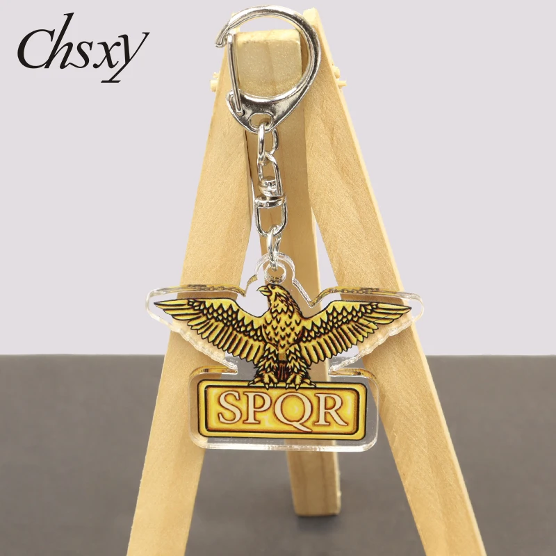 SPQR Senate and People of Rome Symbol Power Authority Leader Acrylic Keychain Holder Keyrings Unisex Jewelry Accessories Gifts
SPQR Senate and People of Rome Symbol Power Authority Leader Acrylic Keychain Holder Keyrings Unisex Jewelry Accessories Gifts
