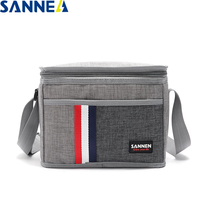 SANNE 4LDenim сумка для ланча в стиле ретро с алюминиевой пленкой внутри