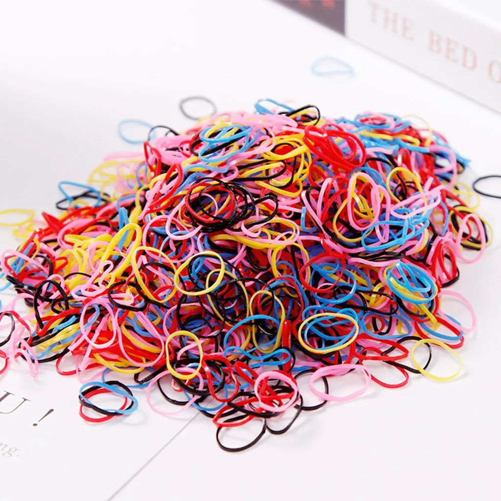 1000pcs/pack Girl Colorful Fashion Disposable Rubber Band Elastic Hair Band Ponytail Holder Hair Accessories Hair Ties Wholesale
1000pcs/pack Girl Colorful Fashion Disposable Rubber Band Elastic Hair Band Ponytail Holder Hair Accessories Hair Ties Wholesale
