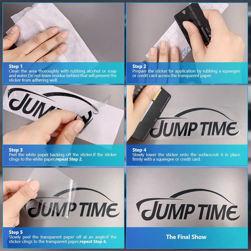 Виниловые наклейки JumpTime для полуночного клуба 13x3 3 см на окна мотоциклетный шлем