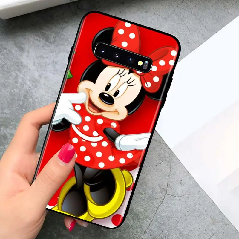 Disney Minnie Mouse Happy for Samsung Galaxy S21 Ultra Plus Note 20 10 9 8 S10 S9 S8 S7 S6 Edge Plus Black Soft Phone Case
Disney Minnie Mouse Happy for Samsung Galaxy S21 Ultra Plus Note 20 10 9 8 S10 S9 S8 S7 S6 Edge Plus Black Soft Phone Case