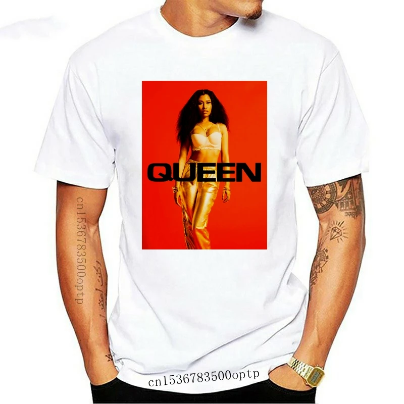 

New Queens T-Shirt Nicky Anaconda Buns Chun Tee Li Minaj Keke Superbass Rap Top Loose Size Tee Shirt