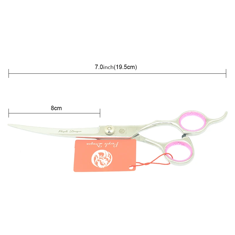7" Dog Scissors Stainless Steel Pet Cutting Shears Sharp Curved Tesoura 6.5" Animal Thinning Tijeras Dog Grooming Shears B0008B
7" Dog Scissors Stainless Steel Pet Cutting Shears Sharp Curved Tesoura 6.5" Animal Thinning Tijeras Dog Grooming Shears B0008B