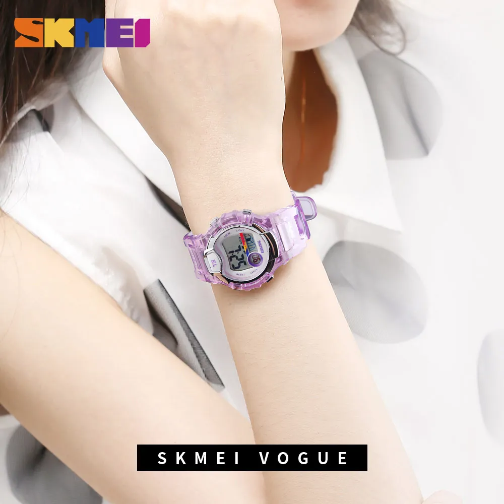 SKMEI montre enfant Sport Kids Watch Girls Student Waterproof Alarm Clock Stopwatch Watch LED Luminous Digital Wristwatch Reloj
SKMEI montre enfant Sport Kids Watch Girls Student Waterproof Alarm Clock Stopwatch Watch LED Luminous Digital Wristwatch Reloj