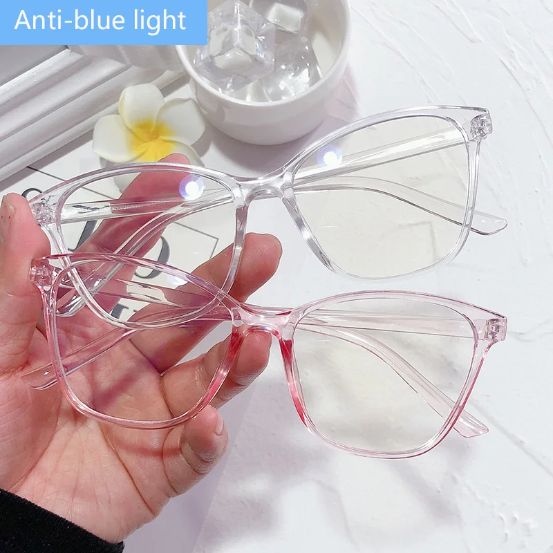 Blue Light Glasses 2021 Fashion Men Women Big box Cat eye Fake Glasses Anti Blue Light Computer Eyeglasses Unisex Lenses Safety
Blue Light Glasses 2021 Fashion Men Women Big box Cat eye Fake Glasses Anti Blue Light Computer Eyeglasses Unisex Lenses Safety