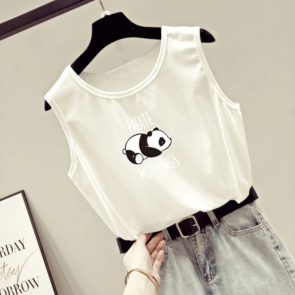 Women Cartoon Cute Kawaii Camis Vest Summer New Sleeveless Loose Casual Print Vest Vintage Harajuku Fashion Camisole Clothes
Women Cartoon Cute Kawaii Camis Vest Summer New Sleeveless Loose Casual Print Vest Vintage Harajuku Fashion Camisole Clothes