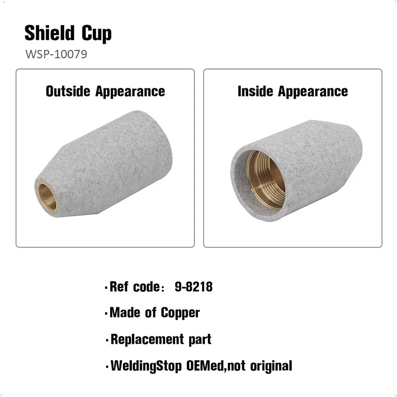 1pc Thermal Dynamic 9-8218 Consumable Shield Cup SL 60/100 Plasma Torch Replacement For Original Parts Plasma Cutter Cup Nozzle
1pc Thermal Dynamic 9-8218 Consumable Shield Cup SL 60/100 Plasma Torch Replacement For Original Parts Plasma Cutter Cup Nozzle
