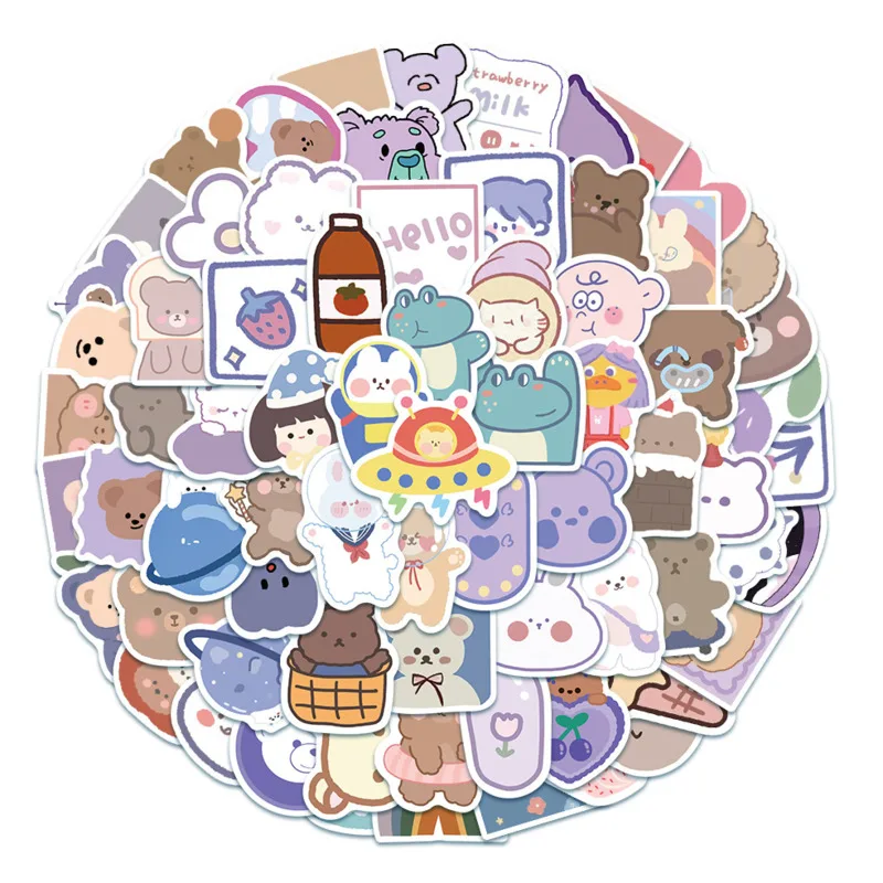 90Pcs/set Cute Bear Deco Sticker Small Fresh Cartoon Girl Heart Hand Account Diary Hand Stationery Decoration Sticker Journaling
90Pcs/set Cute Bear Deco Sticker Small Fresh Cartoon Girl Heart Hand Account Diary Hand Stationery Decoration Sticker Journaling