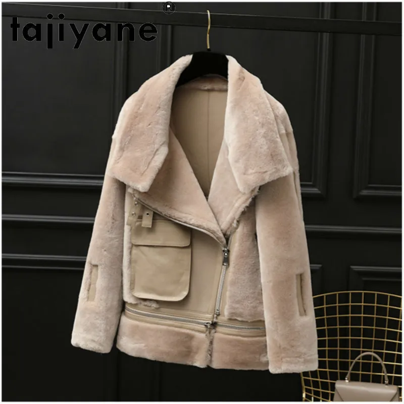 Женская куртка из натуральной кожи Tajiyane, зимняя шуба из овечьей кожи, шуба из натуральной шерсти, женская шуба, Mujeres Abrigos, TN598, 2020
Женская куртка из натуральной кожи Tajiyane, зимняя шуба из овечьей кожи, шуба из натуральной шерсти, женская шуба, Mujeres Abrigos, TN598, 2020