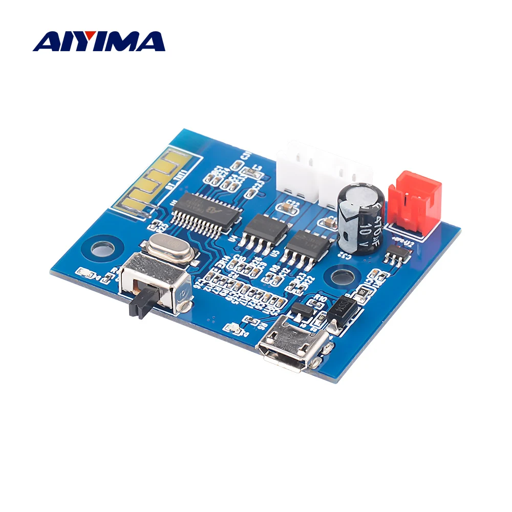 AIYIMA Bluetooth 5,0 аудио приемник стерео звуковой усилитель мощности аудиоплата 3Wx2 MP3 декодер WAV аудио усилитель без потерь 
AIYIMA Bluetooth 5,0 аудио приемник стерео звуковой усилитель мощности аудиоплата 3Wx2 MP3 декодер WAV аудио усилитель без потерь