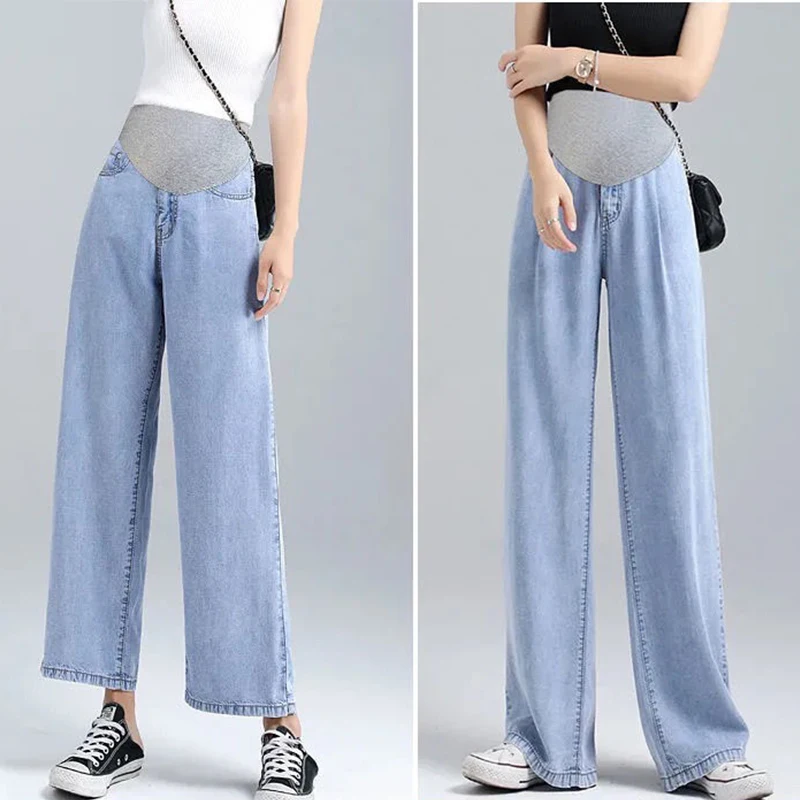 Clothes for Pregnant Women Maternity jeans Natural Color Regular Denim Cotton Straight Loose Women's Pants Maternity Clothes
Clothes for Pregnant Women Maternity jeans Natural Color Regular Denim Cotton Straight Loose Women's Pants Maternity Clothes
