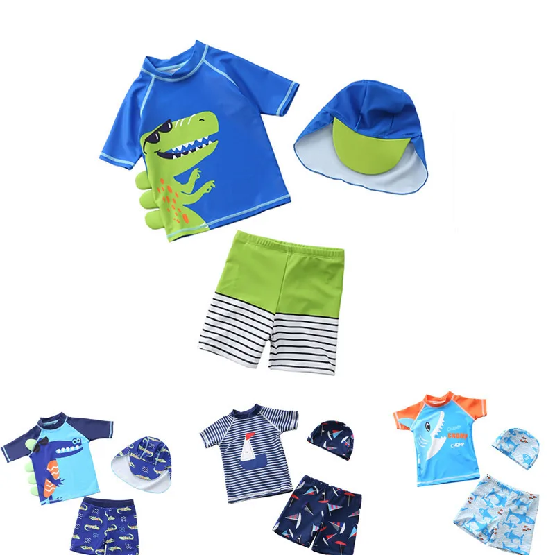 Ircomll 2021 Children's Swimsuit Kids Cartoon Short Sleeves Top+Swimming Trunks Boys With Swimming Cap Boy's Kids Swimwear
Ircomll 2021 Children's Swimsuit Kids Cartoon Short Sleeves Top+Swimming Trunks Boys With Swimming Cap Boy's Kids Swimwear