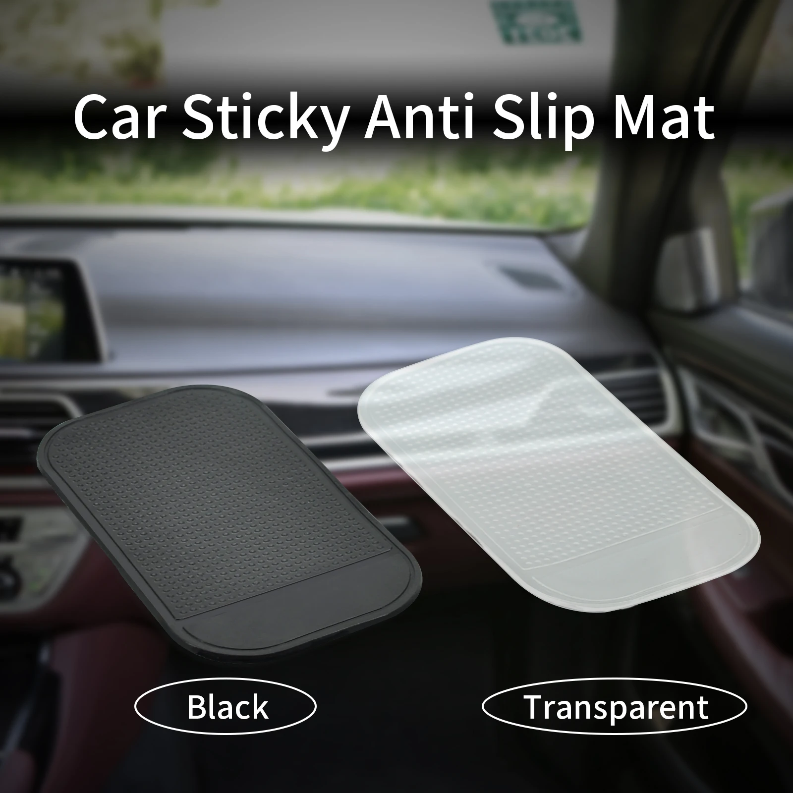 2pcs Powerful Anti-Slip Mat Car Silica Gel Magic Sticky Dashboard Pad for Phone Mp3mp4 GPS Coin Automobiles Interior Accessories
2pcs Powerful Anti-Slip Mat Car Silica Gel Magic Sticky Dashboard Pad for Phone Mp3mp4 GPS Coin Automobiles Interior Accessories