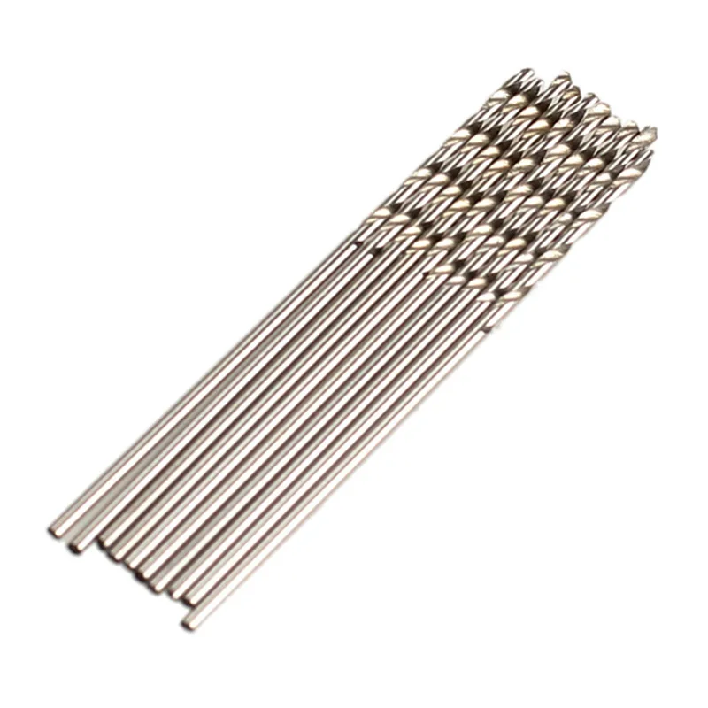 10 Pcs/Set 0.8mm Micro HSS Twist Drilling Auger Bit for Electrical Drills FHJ889
10 Pcs/Set 0.8mm Micro HSS Twist Drilling Auger Bit for Electrical Drills FHJ889