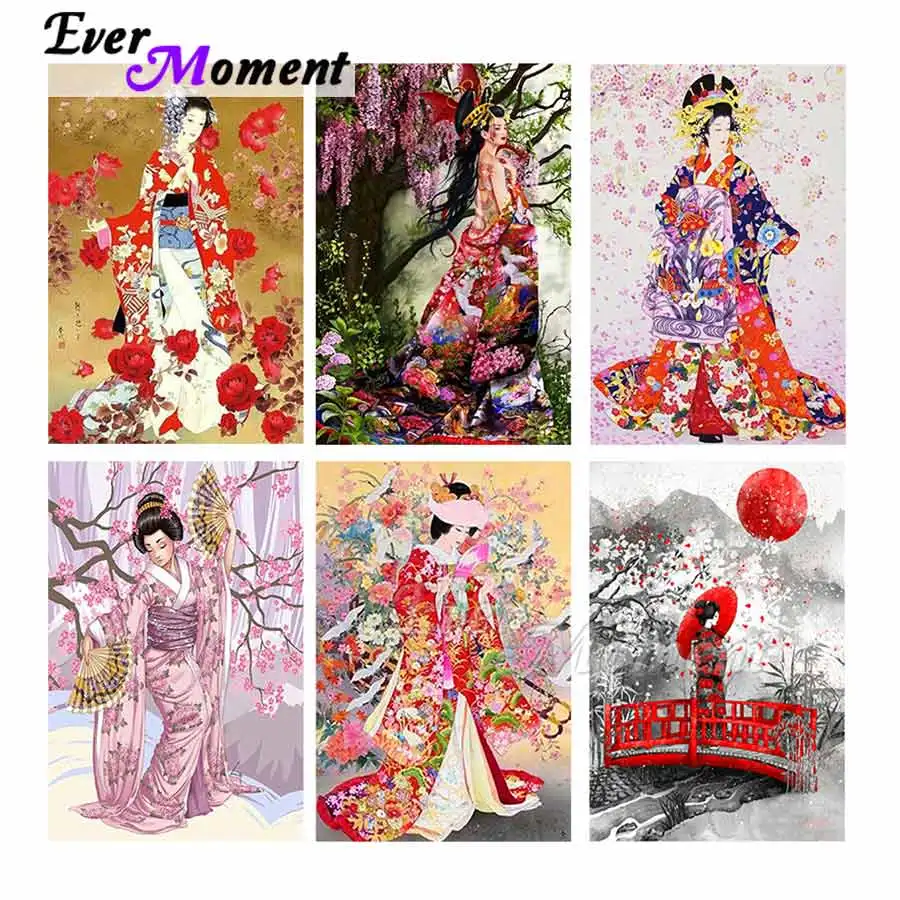 Картина из страз Ever Moment, ручная работа, красочная Японская женщина, «сделай сам», квадратная вышивка, домашнее искусство, украшение, 3F2339
Картина из страз Ever Moment, ручная работа, красочная Японская женщина, «сделай сам», квадратная вышивка, домашнее искусство, украшение, 3F2339