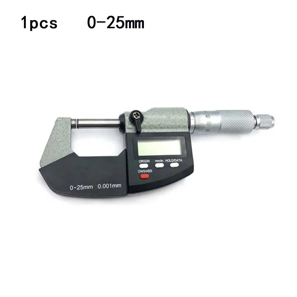 0-25mm Digital Micrometer Spiral High Precision Mi-cron Caliper Gauge Accuracy 0.001mm LCD Display Mi-cro Meter Measuring Tool
0-25mm Digital Micrometer Spiral High Precision Mi-cron Caliper Gauge Accuracy 0.001mm LCD Display Mi-cro Meter Measuring Tool