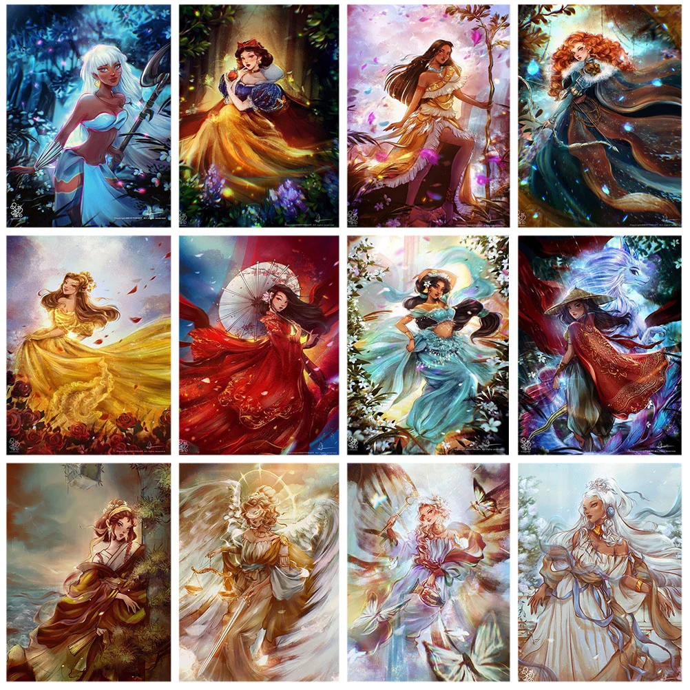 Disney Princess And Angel Characters Belle 5D Diamond Painting Cross Stitch Kits Embroidery Full Mosaic Home Decor Girls Gifts
Disney Princess And Angel Characters Belle 5D Diamond Painting Cross Stitch Kits Embroidery Full Mosaic Home Decor Girls Gifts