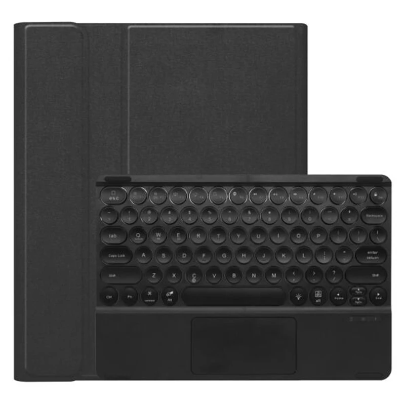 Bluetooth Keyboard Case For iPad Pro 12.9 Inch 2020 Case 7 Colors Backlit Bluetooth Keyboard Case Pencil Holder Black
Bluetooth Keyboard Case For iPad Pro 12.9 Inch 2020 Case 7 Colors Backlit Bluetooth Keyboard Case Pencil Holder Black