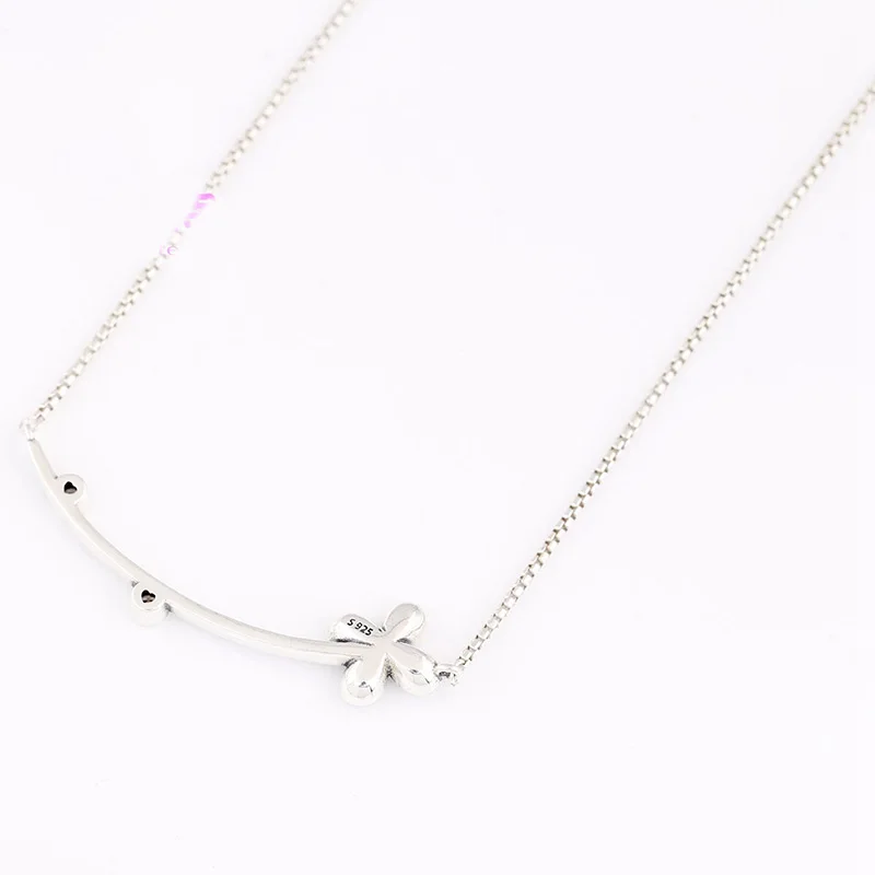 2020 New 925 Sterling Silver Pan Necklace Silver Lucky Clover Necklace For Women Wedding Party Gift Fashion Jewelry
2020 New 925 Sterling Silver Pan Necklace Silver Lucky Clover Necklace For Women Wedding Party Gift Fashion Jewelry