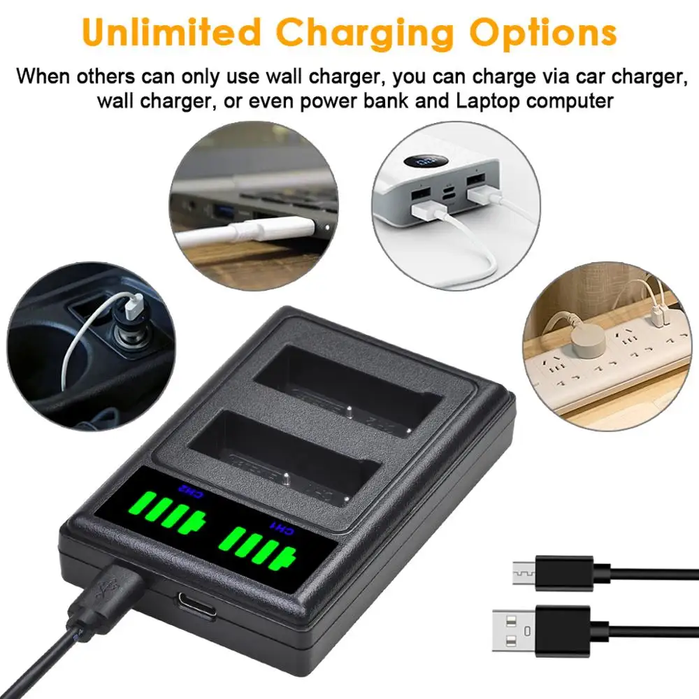 EN-EL9 Battery 2000mAh EN EL9 EN-EL9a EN EL9a EL9a Camera Battery Charger Kits for Nikon EN-EL9a D40 D40X D60 D5000 D3000 Camera
EN-EL9 Battery 2000mAh EN EL9 EN-EL9a EN EL9a EL9a Camera Battery Charger Kits for Nikon EN-EL9a D40 D40X D60 D5000 D3000 Camera