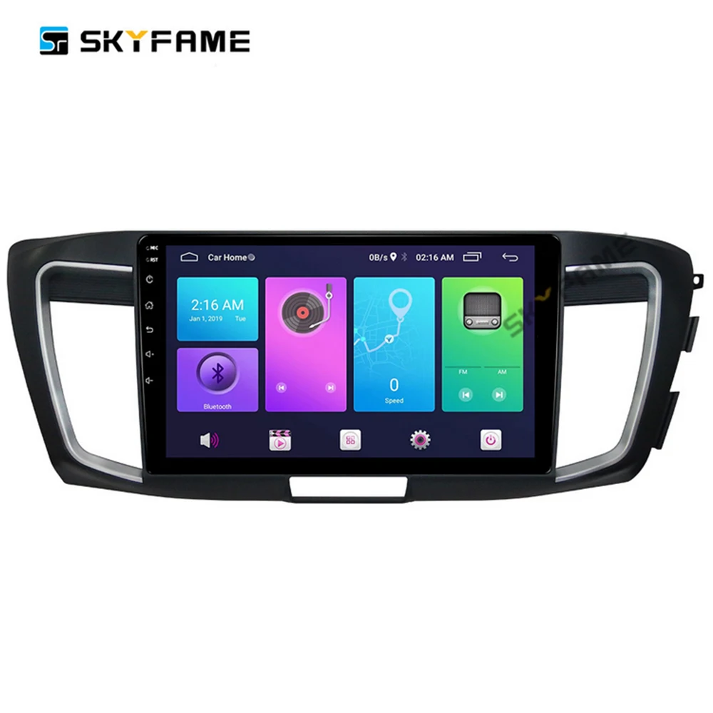 SKYFAME Car Accessories Radio Stereo For Honda Accord 9 2013 2014-2016 2017 Android Multimedia System DSP GPS Navigation Player 
SKYFAME Car Accessories Radio Stereo For Honda Accord 9 2013 2014-2016 2017 Android Multimedia System DSP GPS Navigation Player