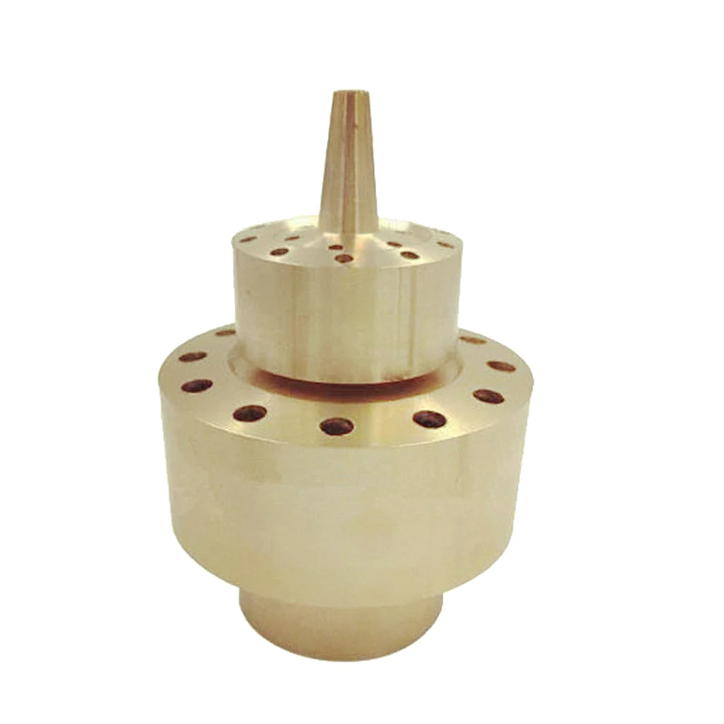 Латунь 2-Слои Колонка сопло фонтана; Спрей для пруда 
Латунь 2-Слои Колонка сопло фонтана; Спрей для пруда