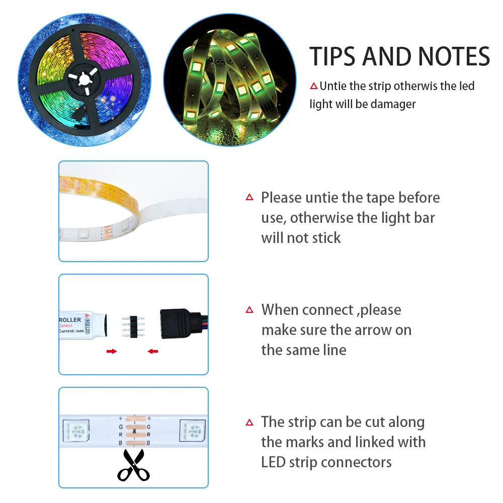 Led Strips Lights Bluetooth wifi Control Luces Led RGB5050 Bluetooth Waterproof Color Changing Flexible Ribbon Tape Diode DC 12V
Led Strips Lights Bluetooth wifi Control Luces Led RGB5050 Bluetooth Waterproof Color Changing Flexible Ribbon Tape Diode DC 12V
