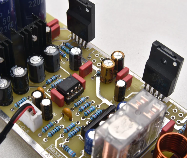 Assembled HIFI SK18752 / LM1875 amplifier board 30W+30W With 5532 op amp preamp | Электроника