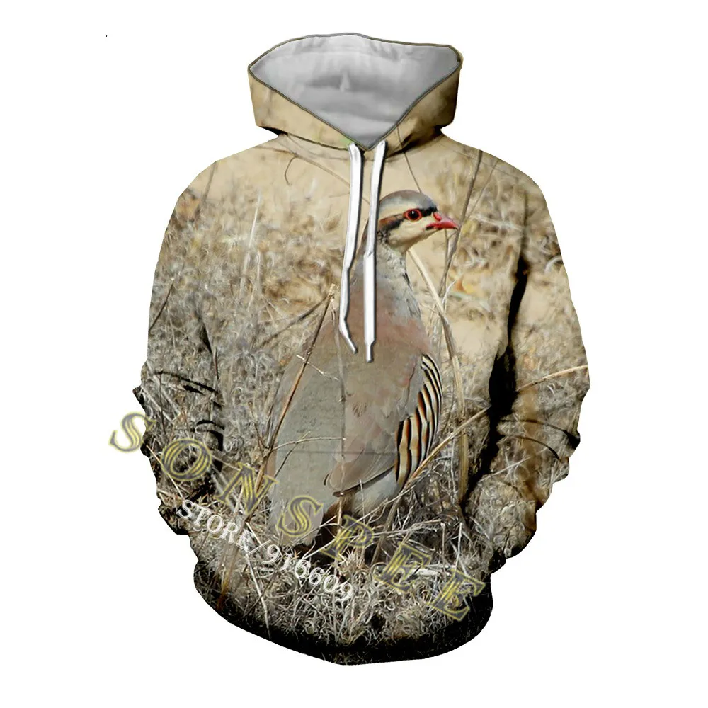 Spring and Autumn Long Sleeve New Hunting Animal Bird Wild Duck Hoodie 3D Printing Sweatshirt Men's Women's Pullover Harajuku 
Spring and Autumn Long Sleeve New Hunting Animal Bird Wild Duck Hoodie 3D Printing Sweatshirt Men's Women's Pullover Harajuku