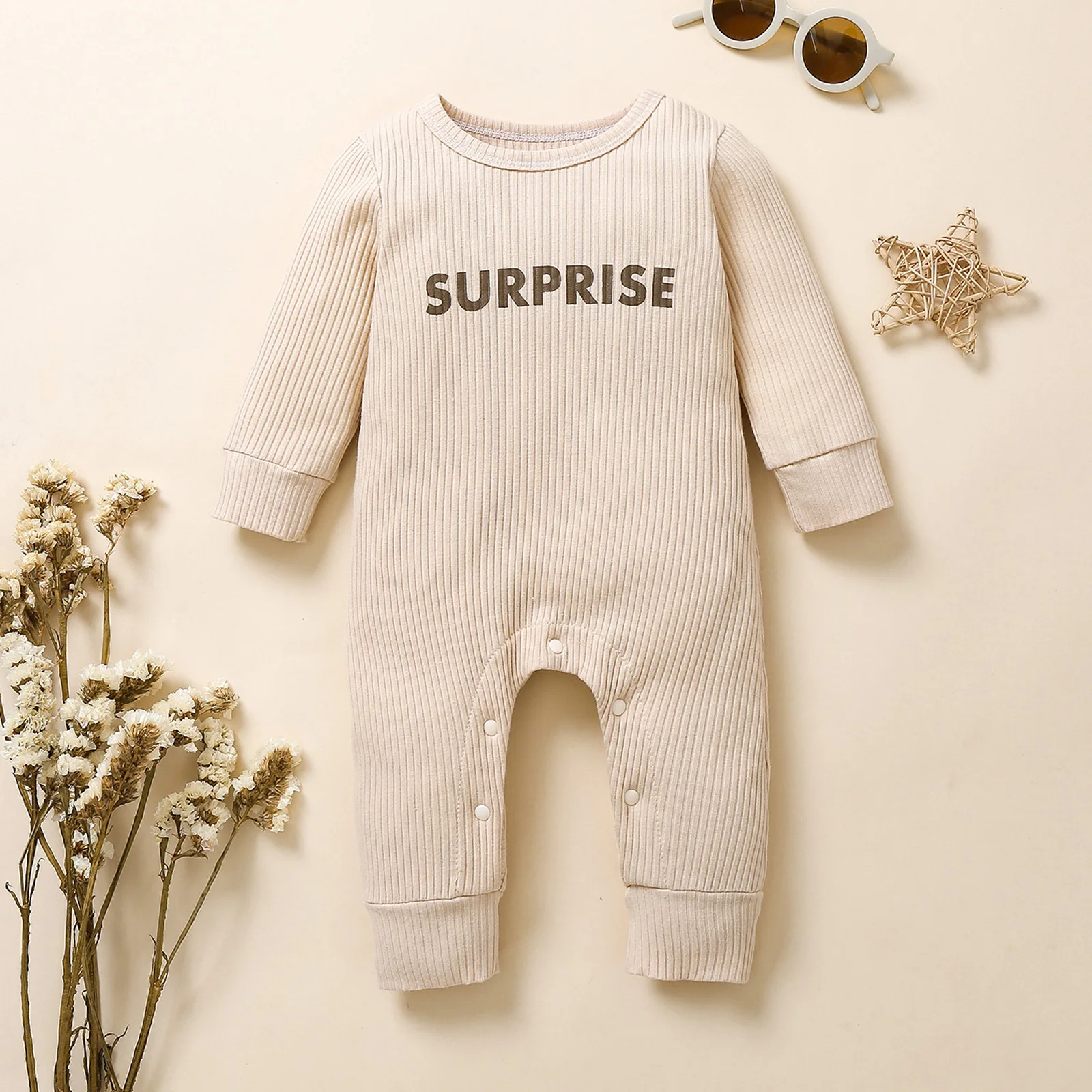 Baby Clothing Newborn Letter Printed Long Sleeve Romper Toddler Girls Boys Spring Autumn Cotton Casual Bodysuit 0-24 Months 
Baby Clothing Newborn Letter Printed Long Sleeve Romper Toddler Girls Boys Spring Autumn Cotton Casual Bodysuit 0-24 Months