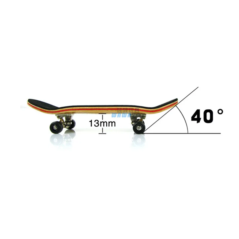 Professional Maple Fingerboard Fingertip Wooden Finger Skateboard Creative Novelty High Quality Mini New Style Toy 
Professional Maple Fingerboard Fingertip Wooden Finger Skateboard Creative Novelty High Quality Mini New Style Toy