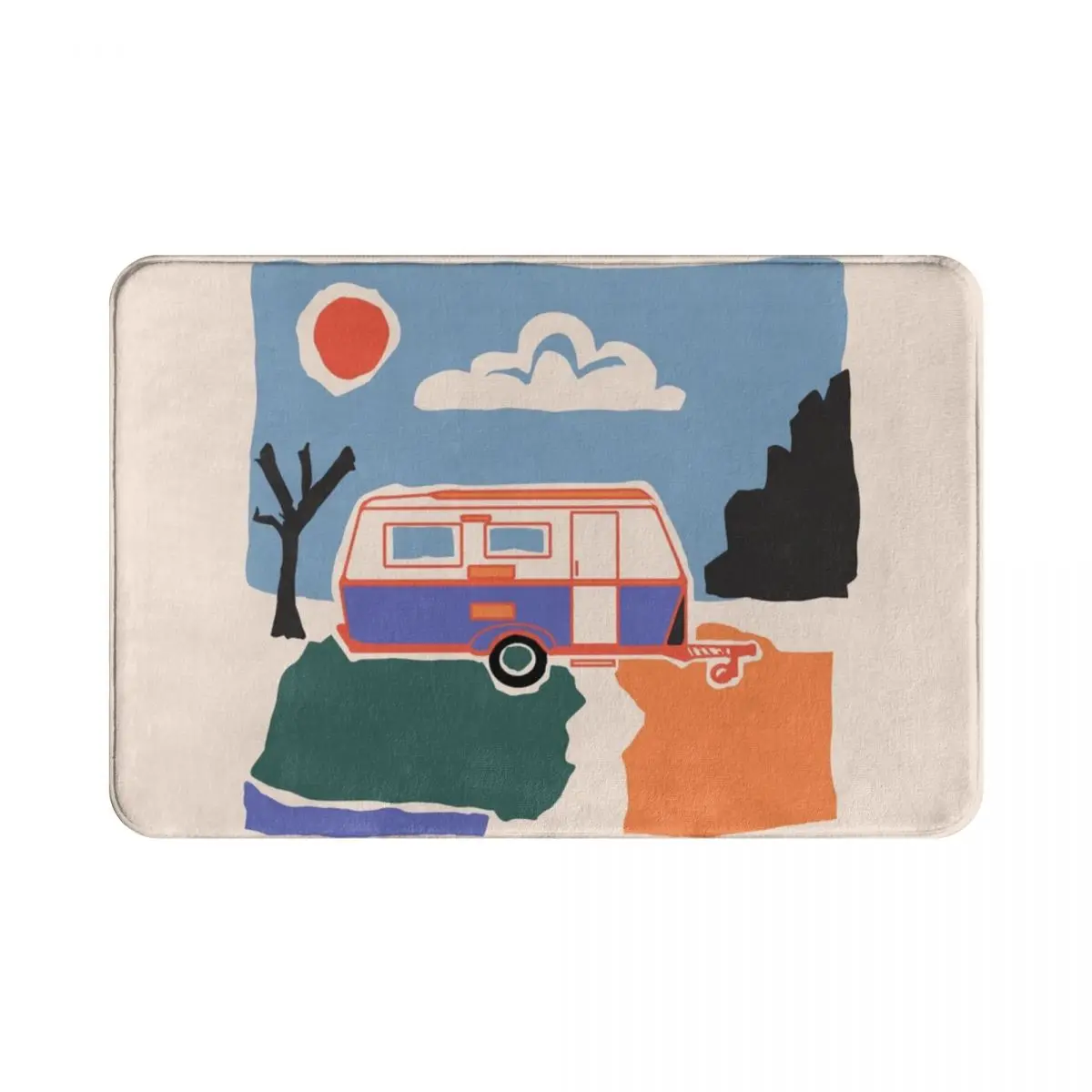 Vintage RV Polyester Doormat Rug carpet Mat Footpad Anti-slip Cushion Entrance Kitchen Bedroom balcony toilet Living Room 40*60
Vintage RV Polyester Doormat Rug carpet Mat Footpad Anti-slip Cushion Entrance Kitchen Bedroom balcony toilet Living Room 40*60