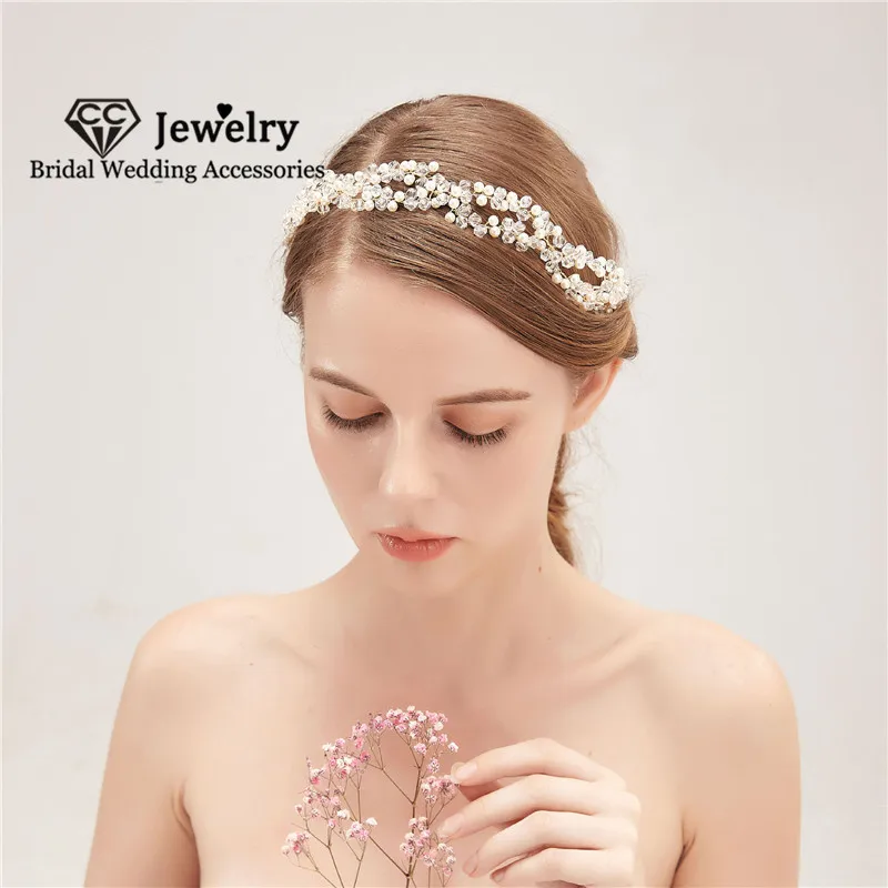 CC Bridal Hairbands Wedding Accessories Engagement Hair Ornaments Women Hairwear 100% Handmade Headpiece Crystal Headbands HS142
CC Bridal Hairbands Wedding Accessories Engagement Hair Ornaments Women Hairwear 100% Handmade Headpiece Crystal Headbands HS142