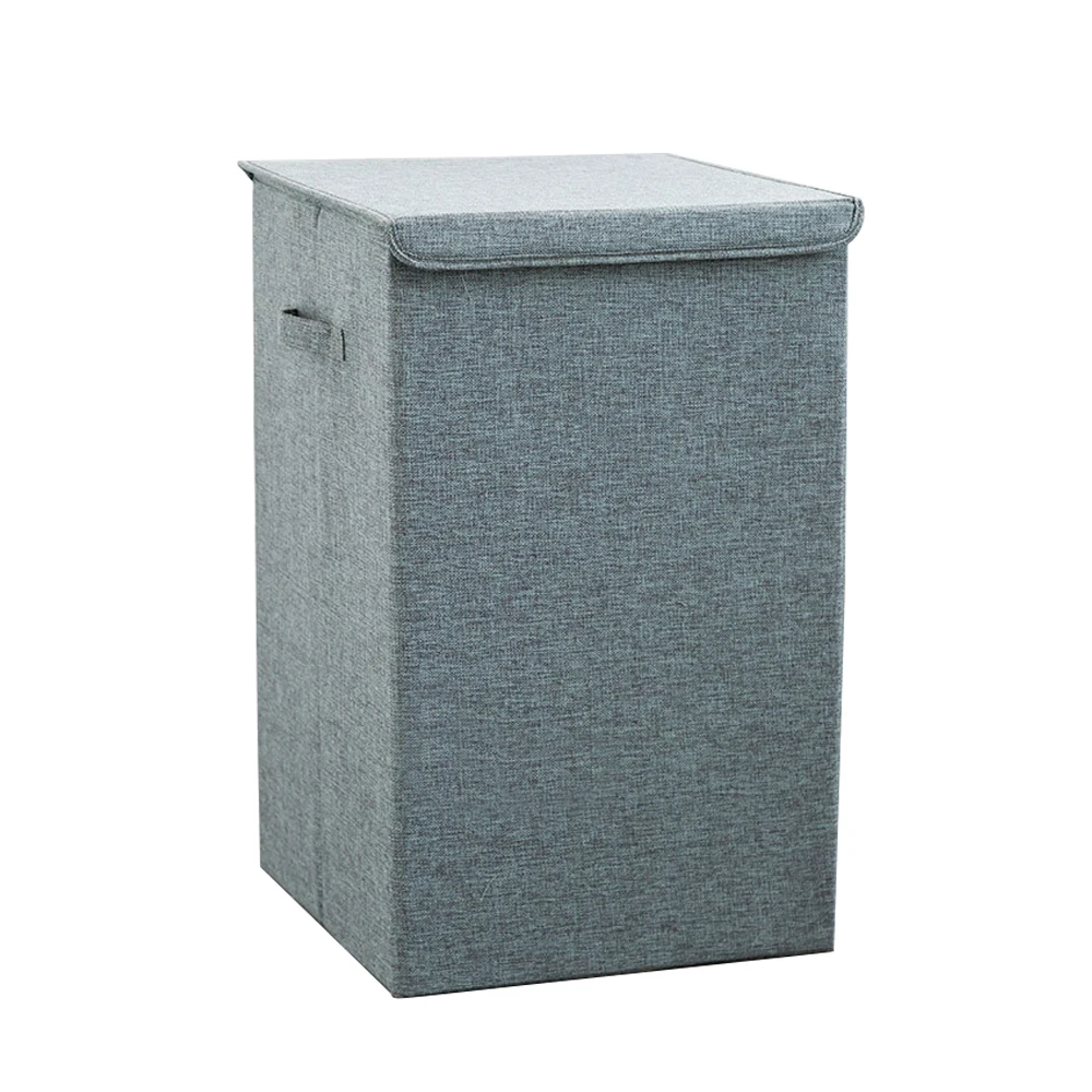 With Cover Cotton Linen Folding Laundry Hamper Large Storage Waterproof Dirty Clothes Bucket Home Laundry Basket Storage Basket
With Cover Cotton Linen Folding Laundry Hamper Large Storage Waterproof Dirty Clothes Bucket Home Laundry Basket Storage Basket