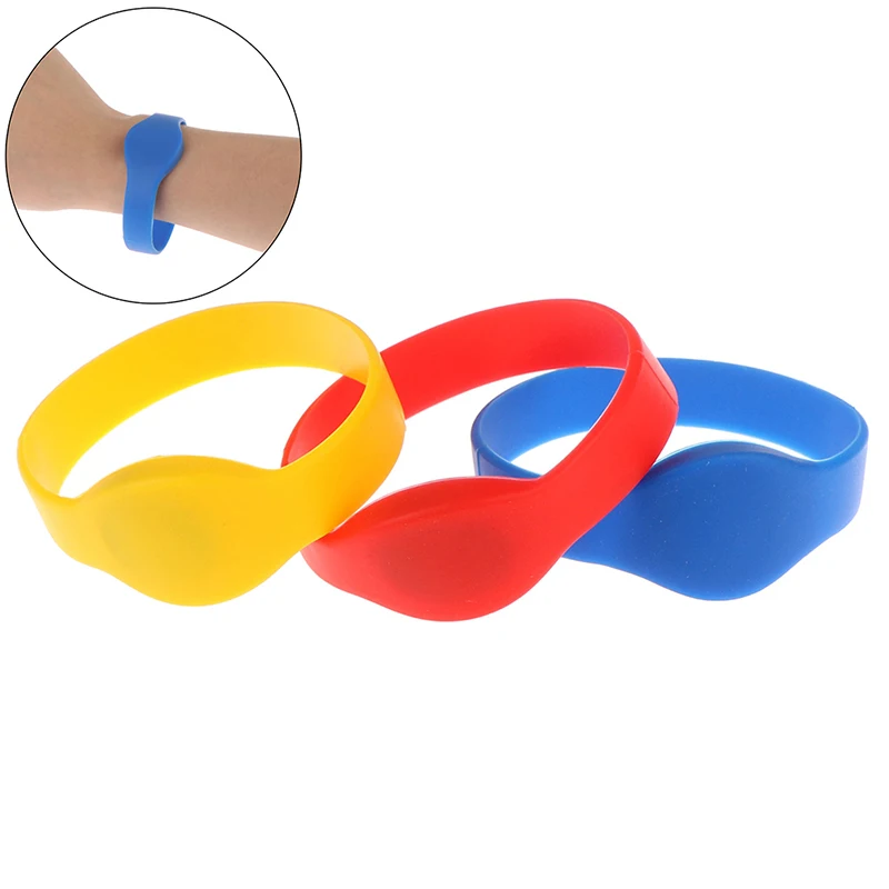 1 шт. 125 кГц EM4100 TK4100 браслет RFID ID карта силиконовый ремешок только для чтения