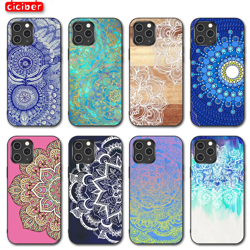 Mandala flower painting is suitable for iPhone 13 11 12 Pro XS Max Mini 7 8 6 6S Plus XR X 5S SE Soft TPU mobile phone case
Mandala flower painting is suitable for iPhone 13 11 12 Pro XS Max Mini 7 8 6 6S Plus XR X 5S SE Soft TPU mobile phone case