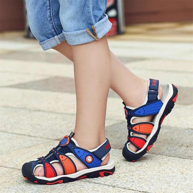 Fashion Kids Sandals Summer Breathable Walking Shoes Quick Dry Beach Sandals Children Boy Anti-Skid Outdoor Slippers For Holiday
Fashion Kids Sandals Summer Breathable Walking Shoes Quick Dry Beach Sandals Children Boy Anti-Skid Outdoor Slippers For Holiday