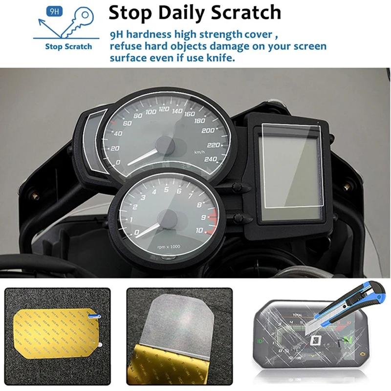 Motorcycle Cluster Scratch Protection Film Screen Protector for F650GS F700GS F800GS F800 GS ADV 
Motorcycle Cluster Scratch Protection Film Screen Protector for F650GS F700GS F800GS F800 GS ADV