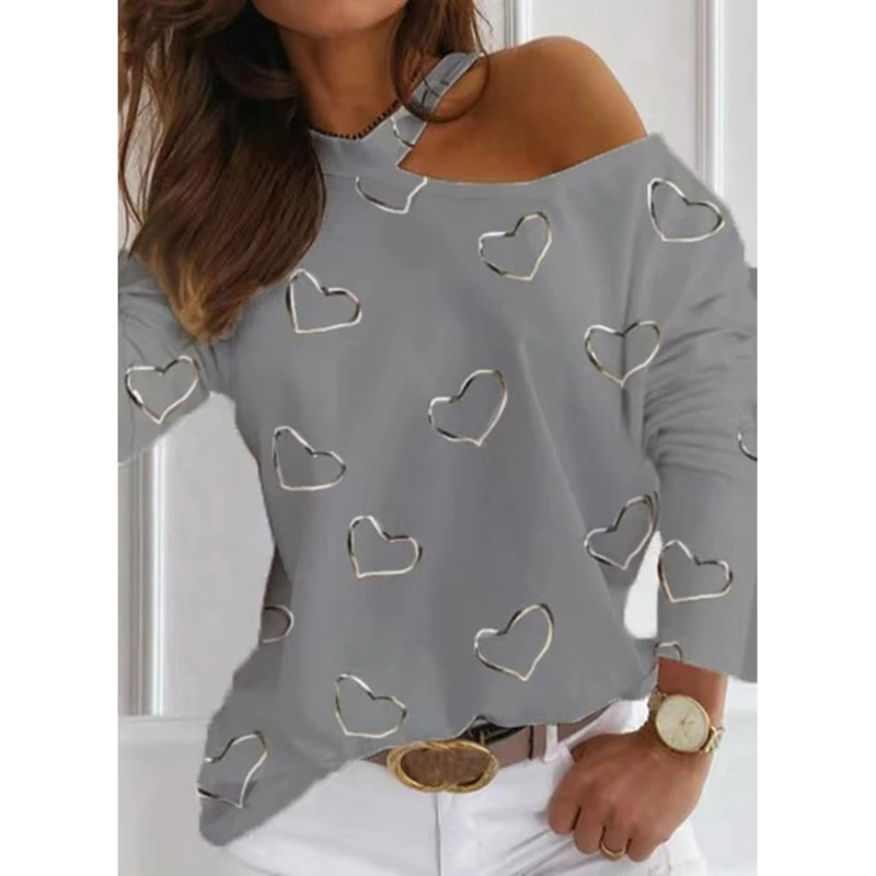 Women T-shirt Lady Tees Graphic Printing Love Valentine Cute Fashion Tops Female T shirt Women's T-Shirt Off Shoulder
Women T-shirt Lady Tees Graphic Printing Love Valentine Cute Fashion Tops Female T shirt Women's T-Shirt Off Shoulder