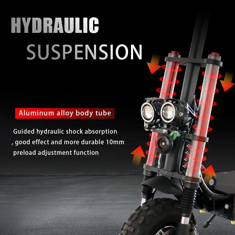 3200W Dual Motor E scooter 26Ah Lithium battery Electric Scooter 11inch Off Road High Speed Two Wheels Foldable 100km Long Range
3200W Dual Motor E scooter 26Ah Lithium battery Electric Scooter 11inch Off Road High Speed Two Wheels Foldable 100km Long Range